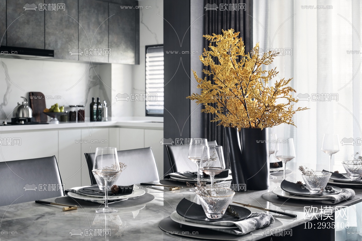 高级灰平层效果图下载（渲染图3）