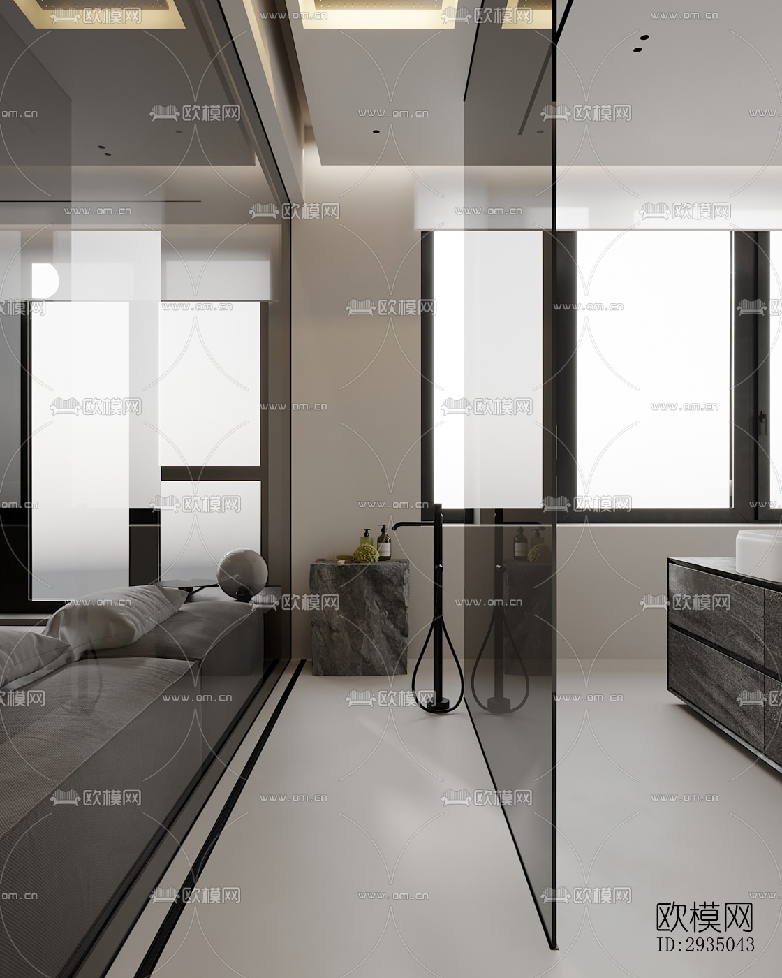 高级灰平层效果图下载（渲染图13）