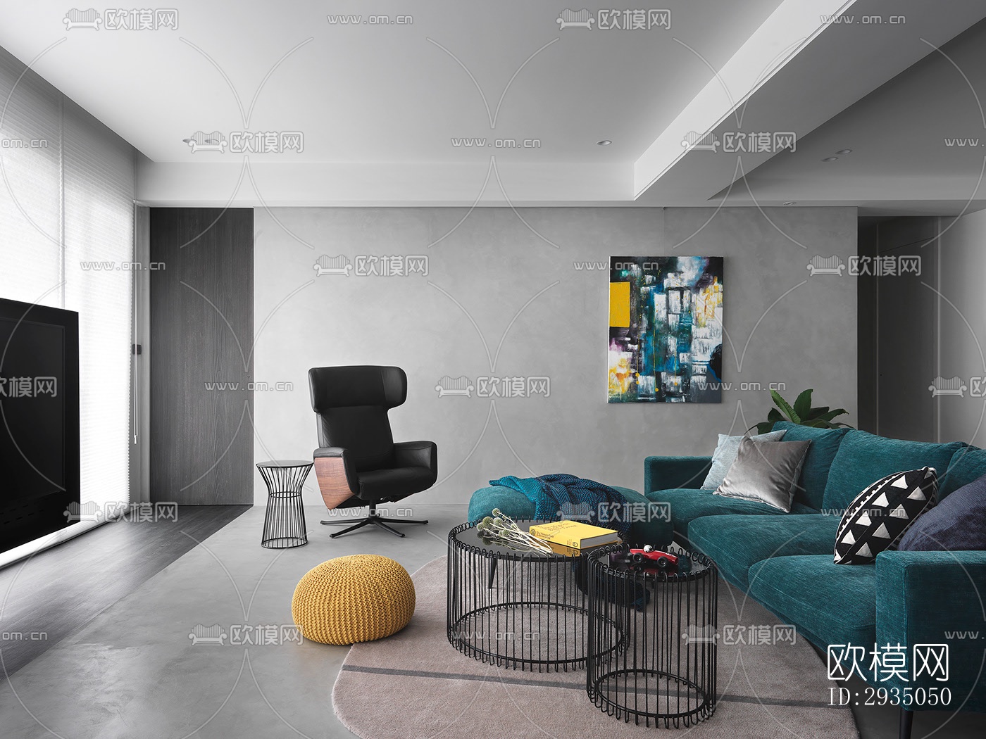 高级灰平层效果图下载（渲染图1）