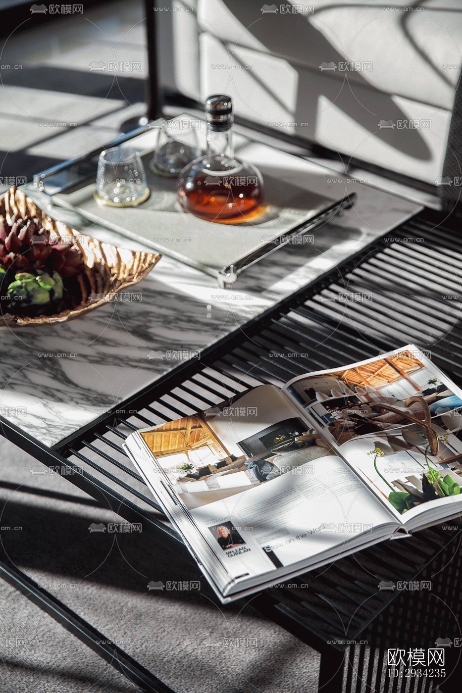 新中式复式效果图下载（渲染图16）