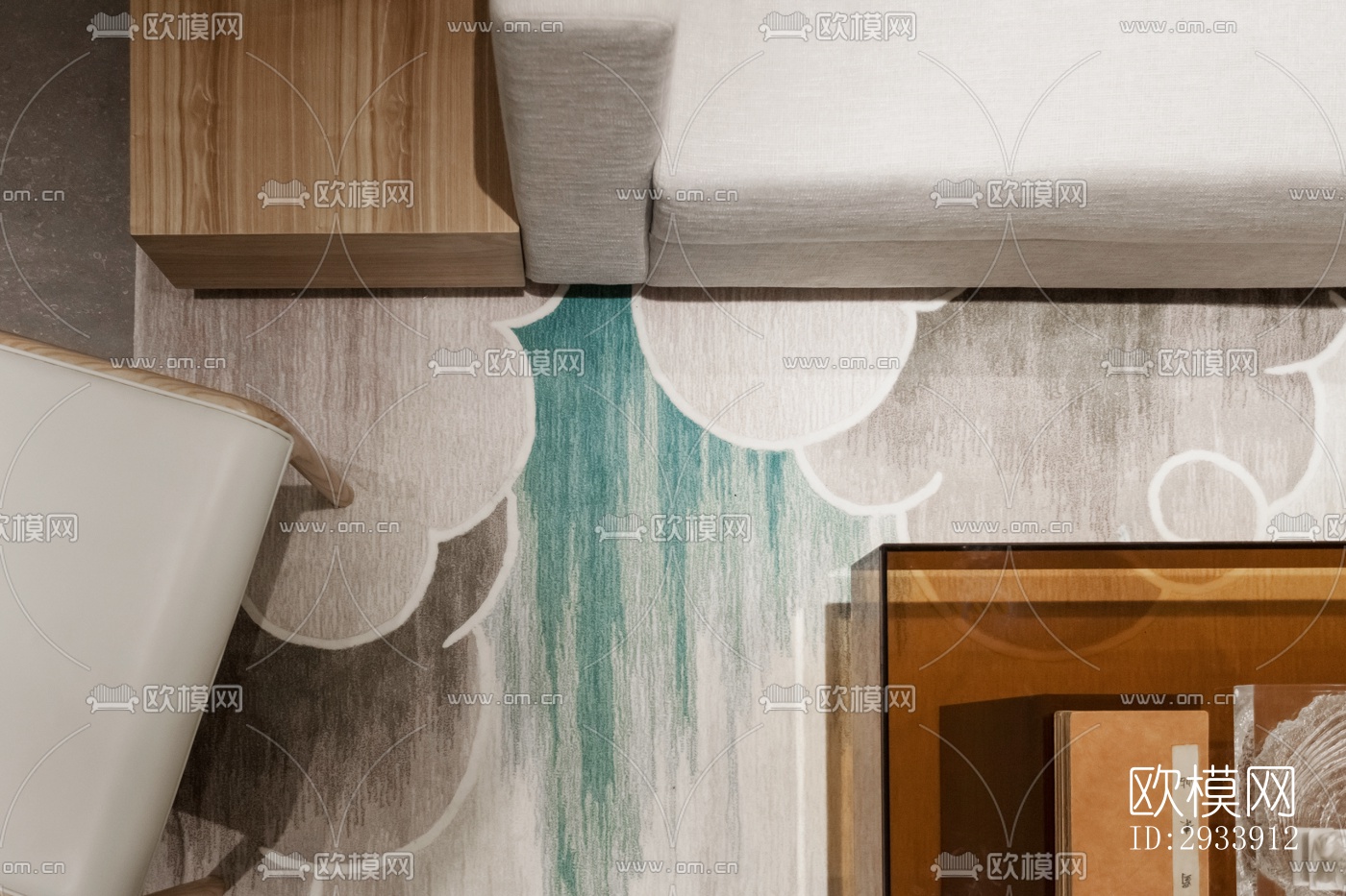 新中式别墅效果图下载（渲染图9）