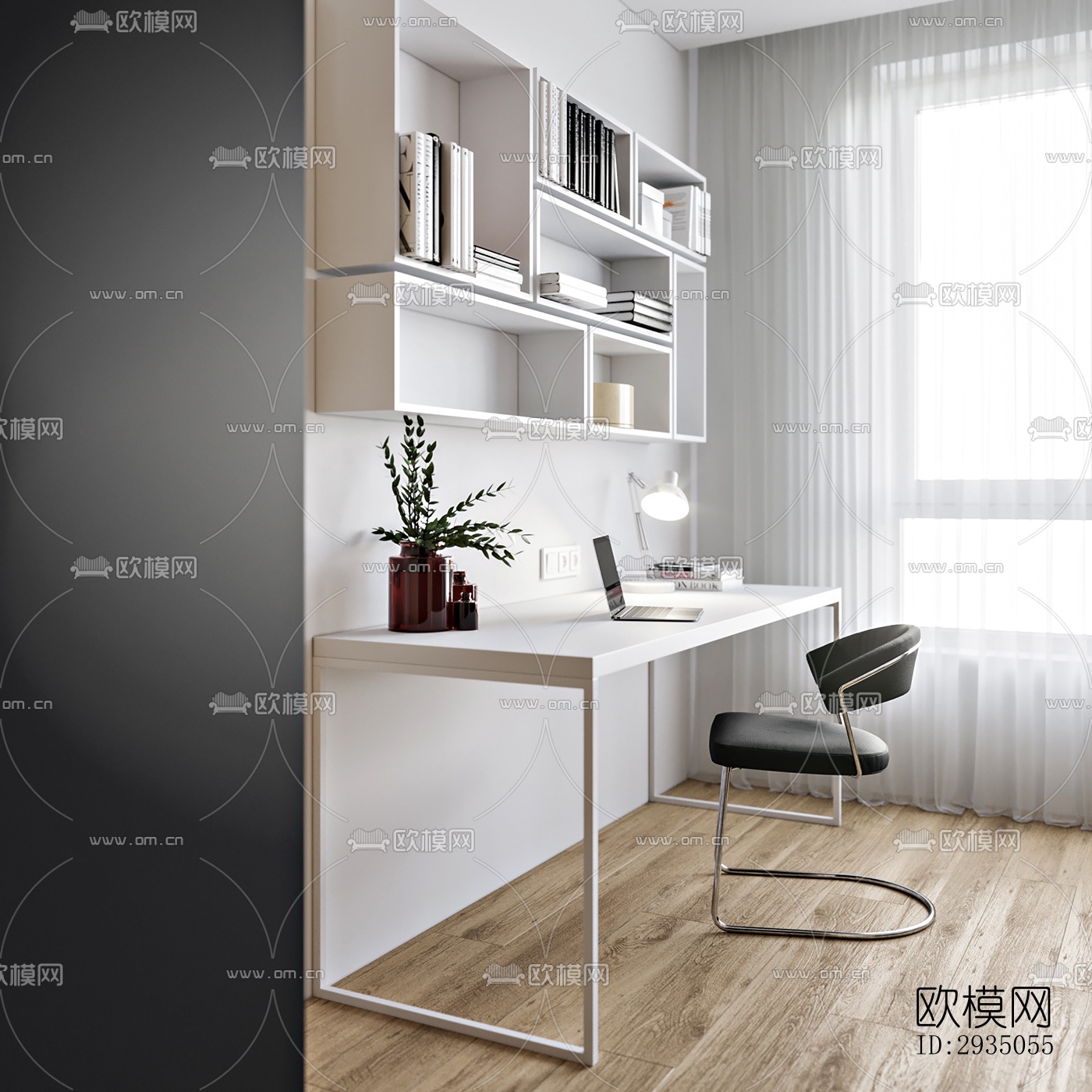 高级灰平层效果图下载（渲染图6）