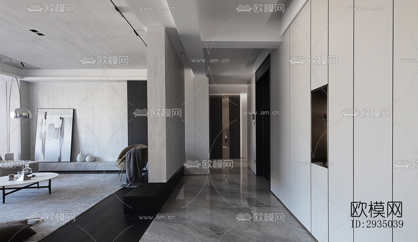 高级灰平层效果图下载（渲染图10）