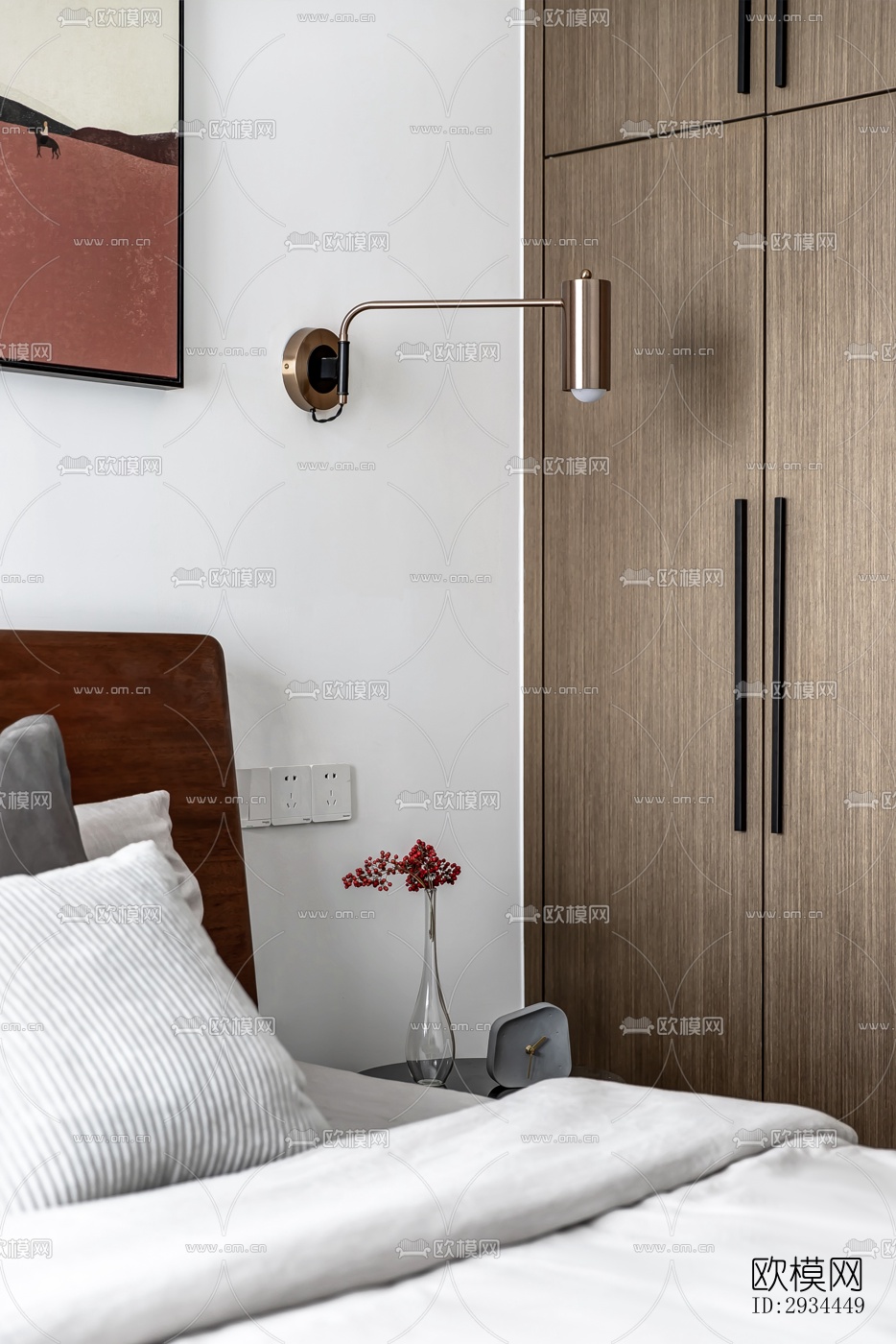 后现代平层效果图下载（渲染图5）