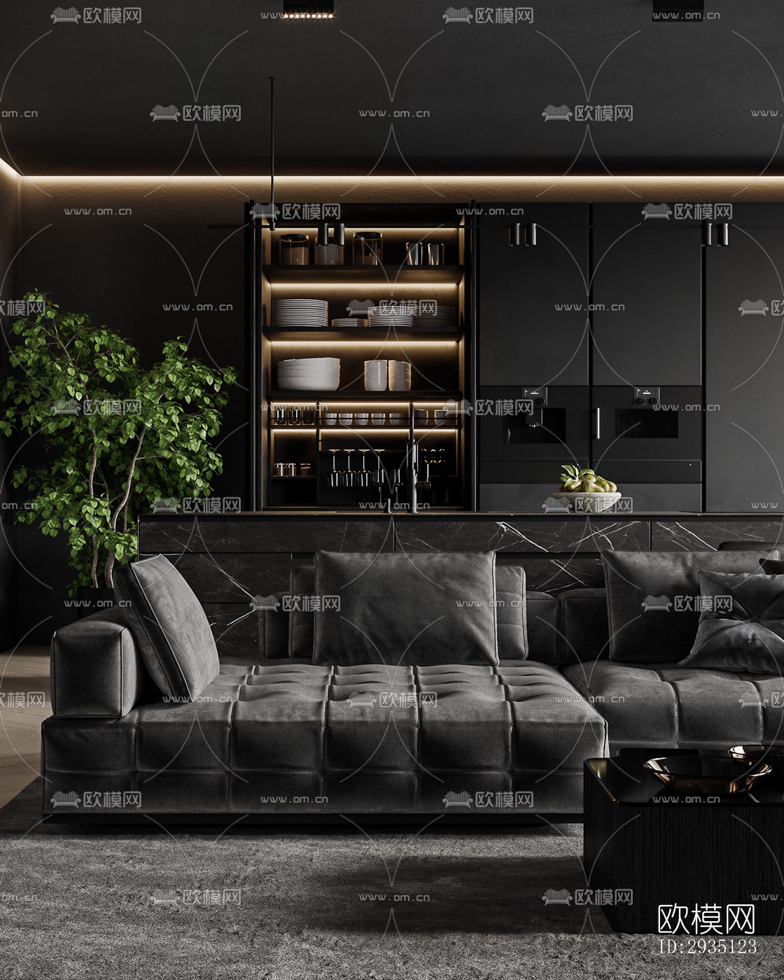 高级灰平层效果图下载（渲染图13）