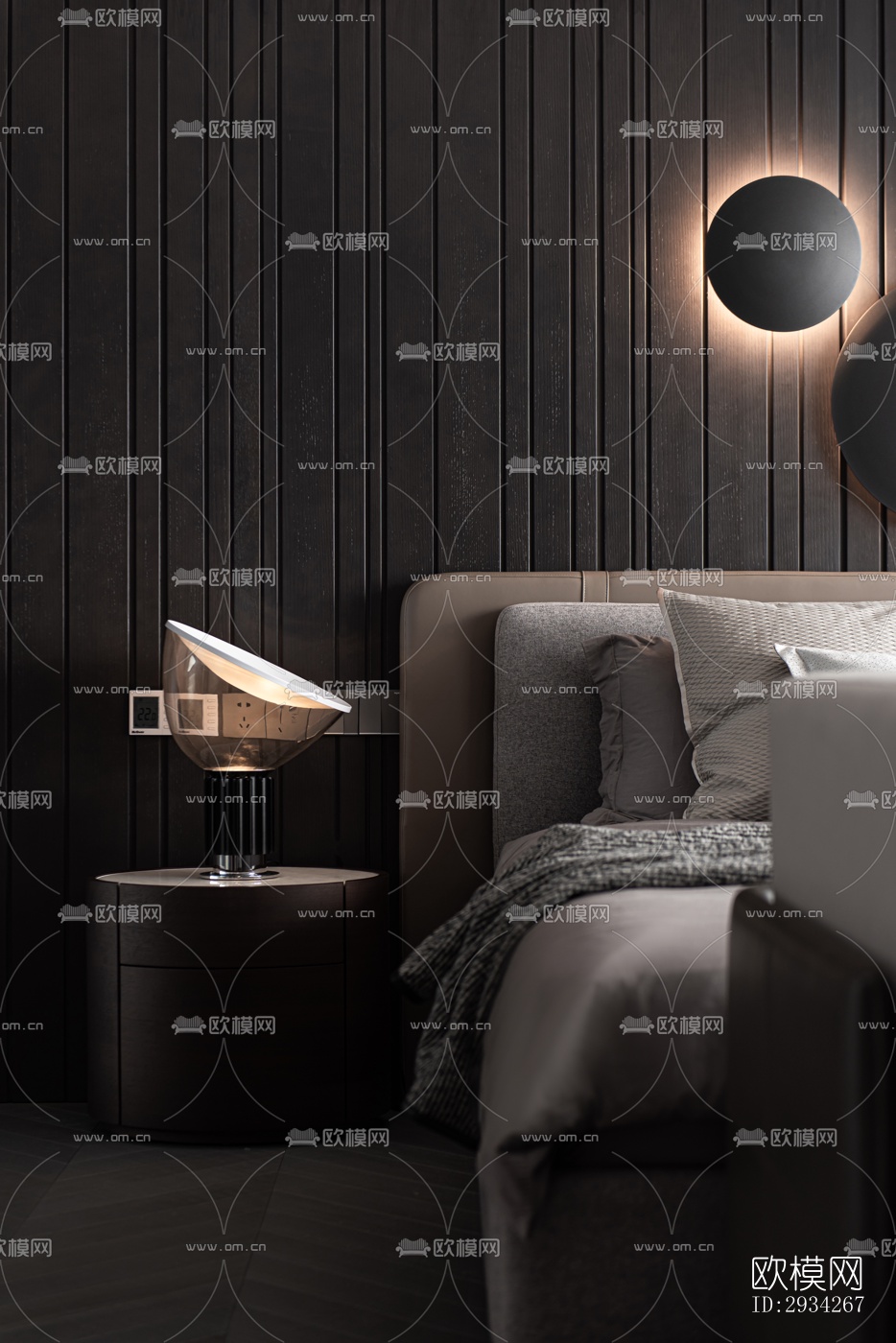 现代复式效果图下载（渲染图12）