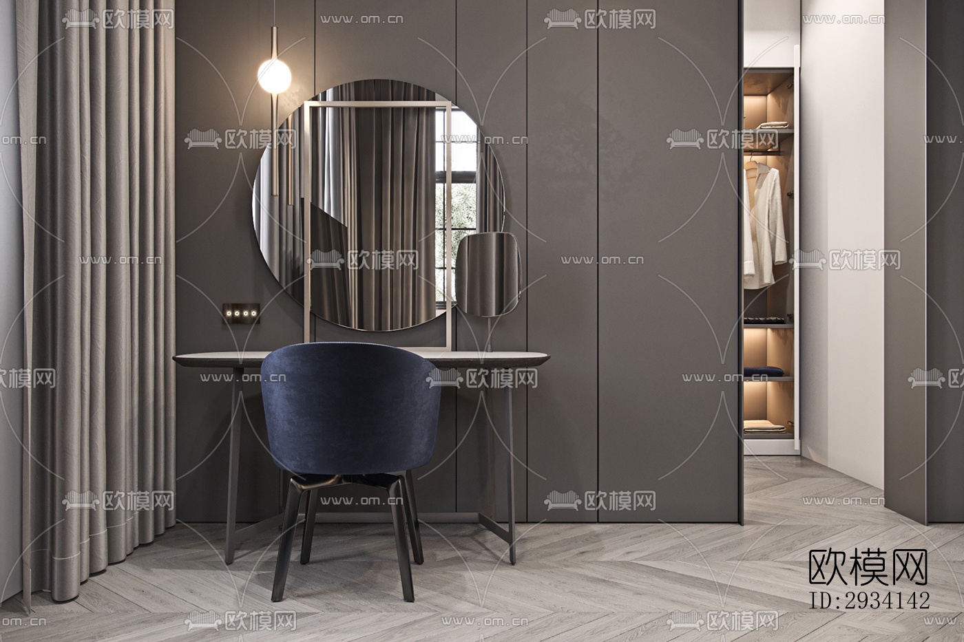 现代别墅效果图下载（渲染图8）