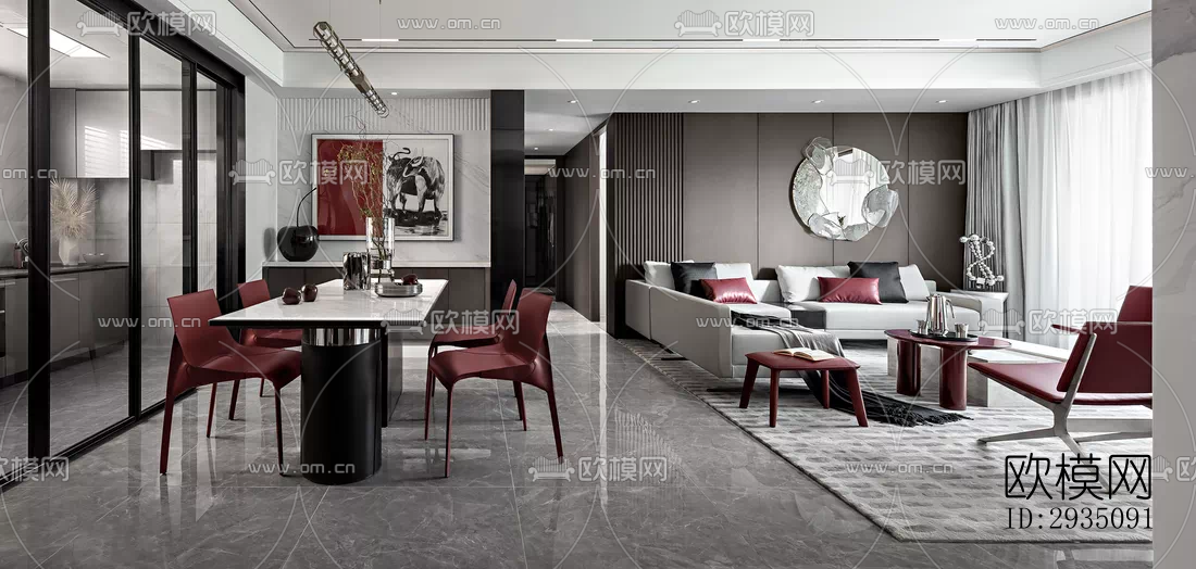 高级灰平层效果图下载（渲染图4）