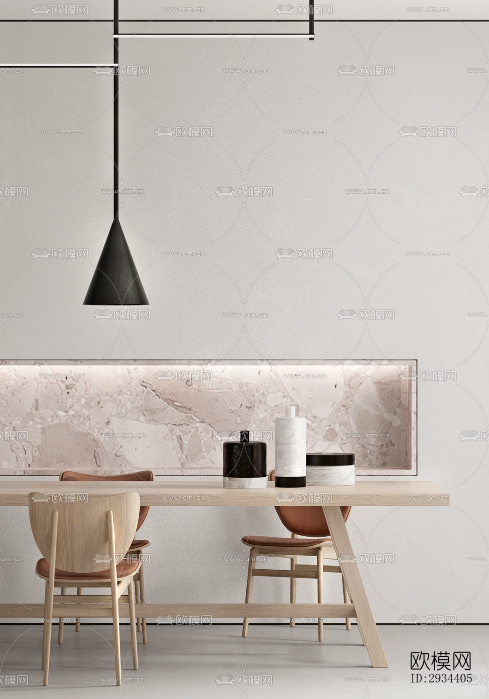 北欧平层效果图下载（渲染图13）