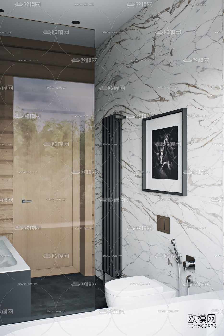 北欧别墅效果图下载（渲染图11）