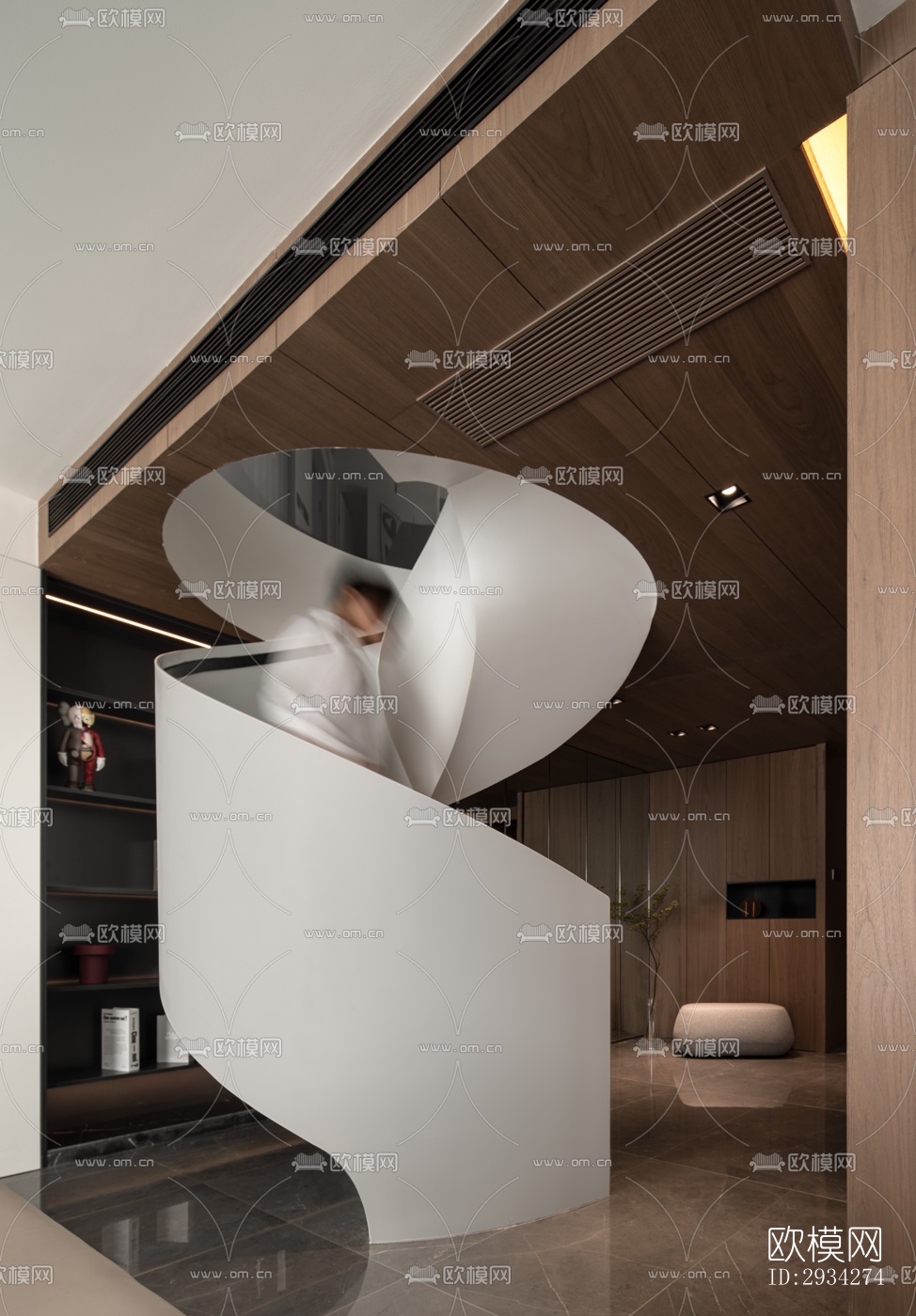 现代复式效果图下载（渲染图17）