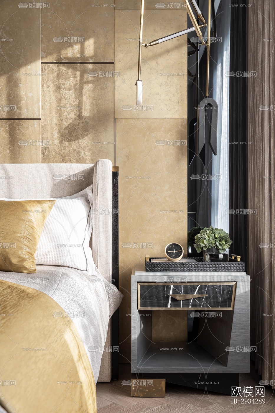 现代复式效果图下载（渲染图15）