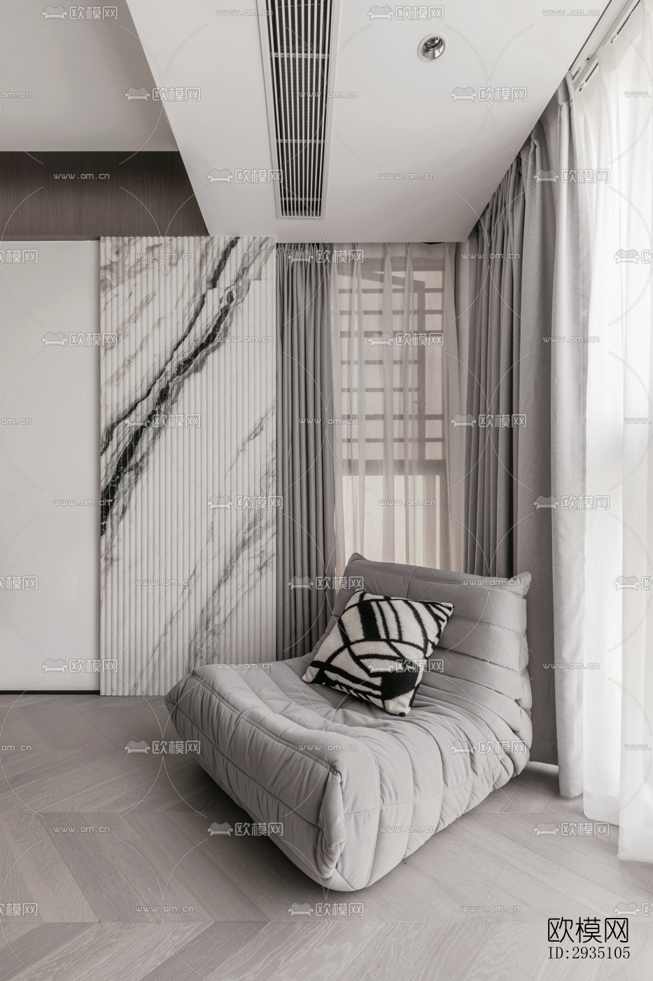 高级灰平层效果图下载（渲染图11）