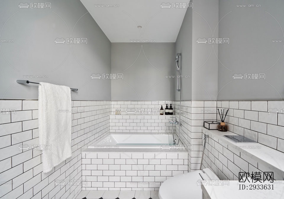 北欧公寓效果图下载（渲染图16）