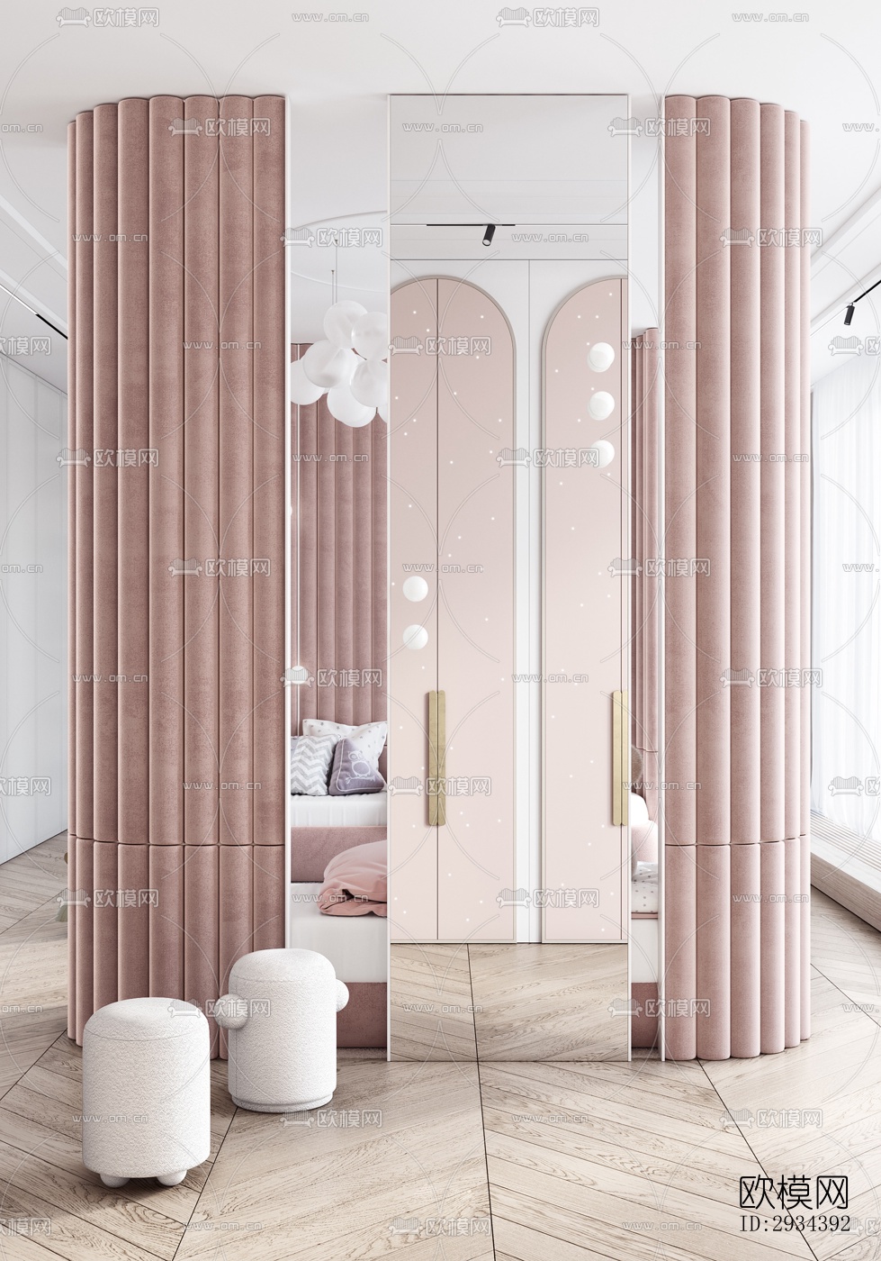 北欧平层效果图下载（渲染图18）