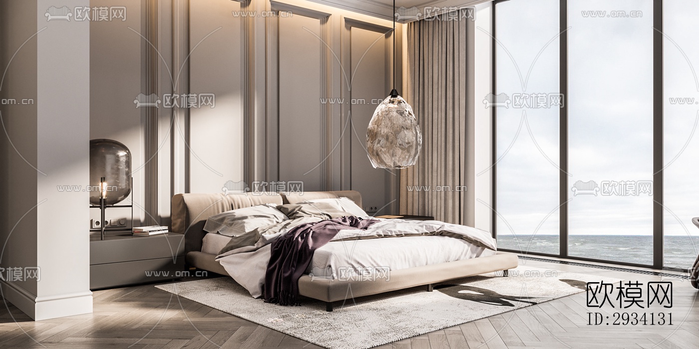 现代别墅效果图下载（渲染图2）