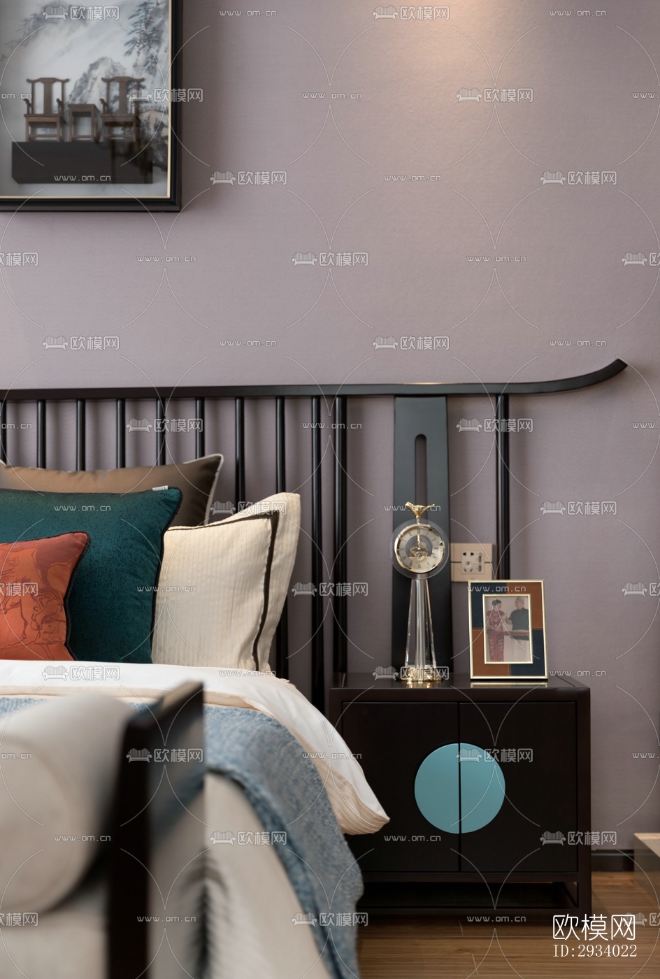 新中式别墅效果图下载（渲染图16）