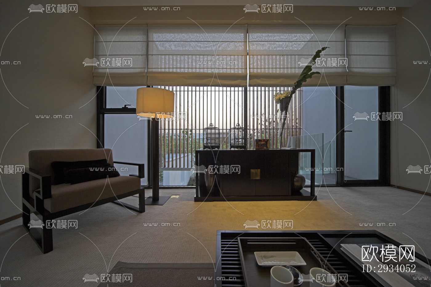 现代别墅效果图下载（渲染图12）