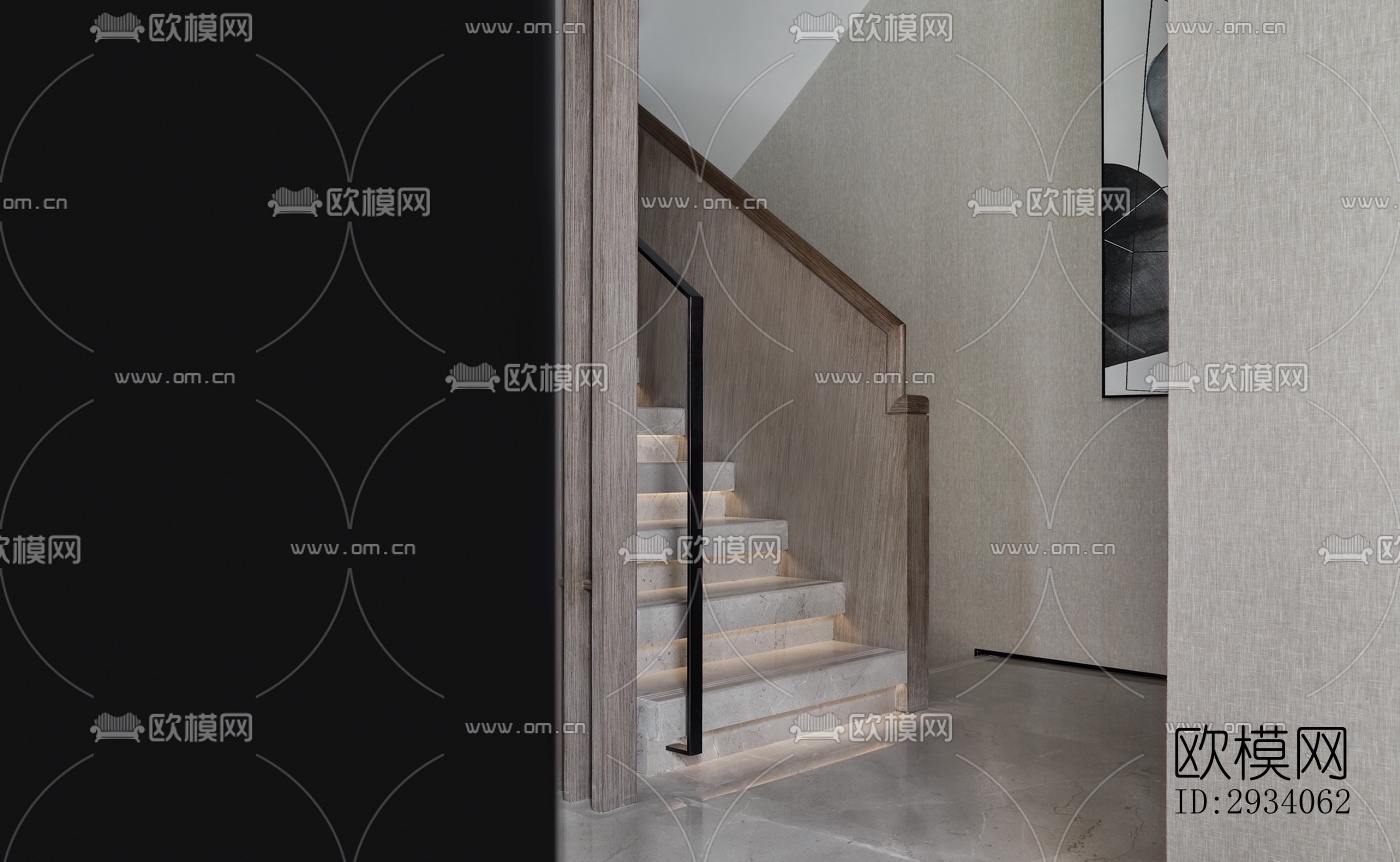 现代别墅效果图下载（渲染图12）