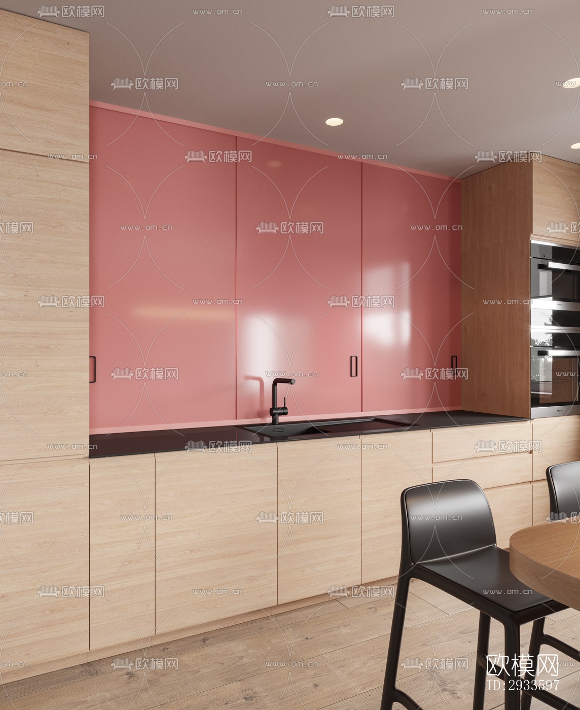 北欧公寓效果图下载（渲染图16）