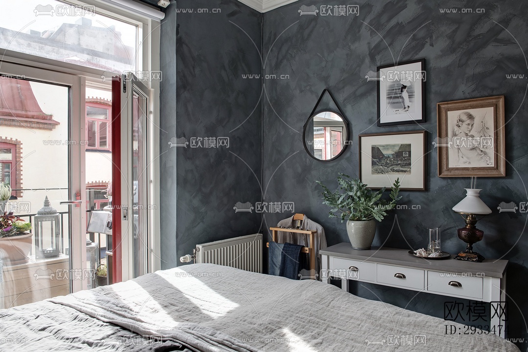 北欧公寓效果图下载（渲染图9）