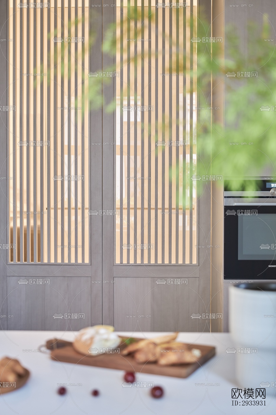 新中式别墅效果图下载（渲染图12）