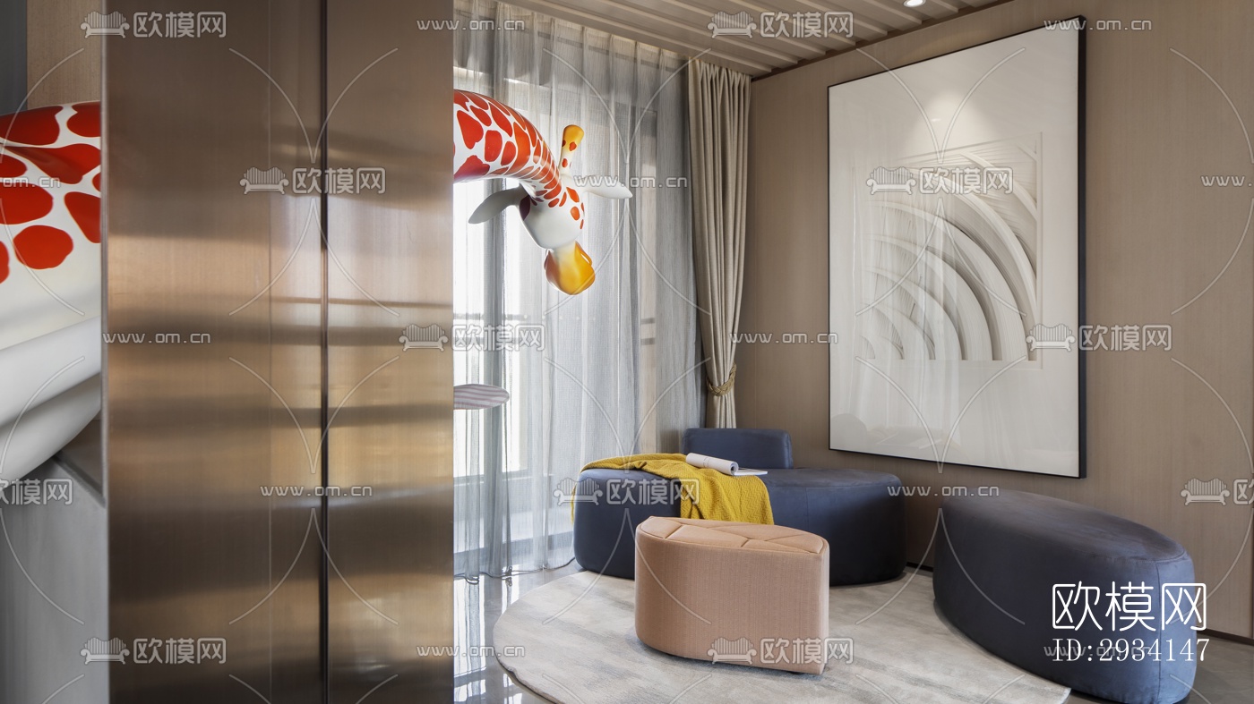 现代别墅效果图下载（渲染图12）