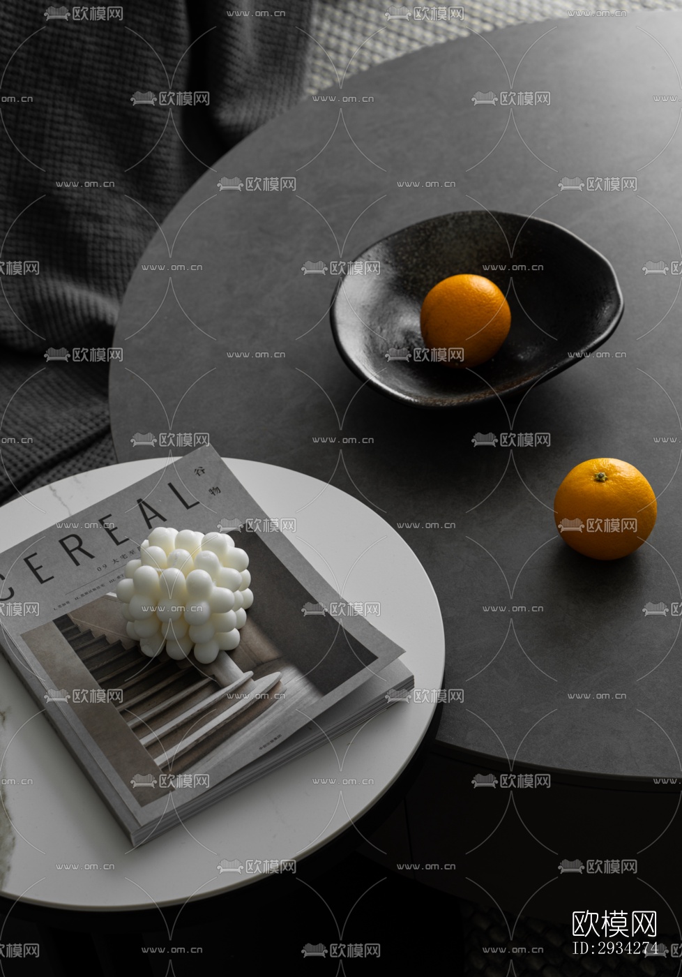 现代复式效果图下载（渲染图6）