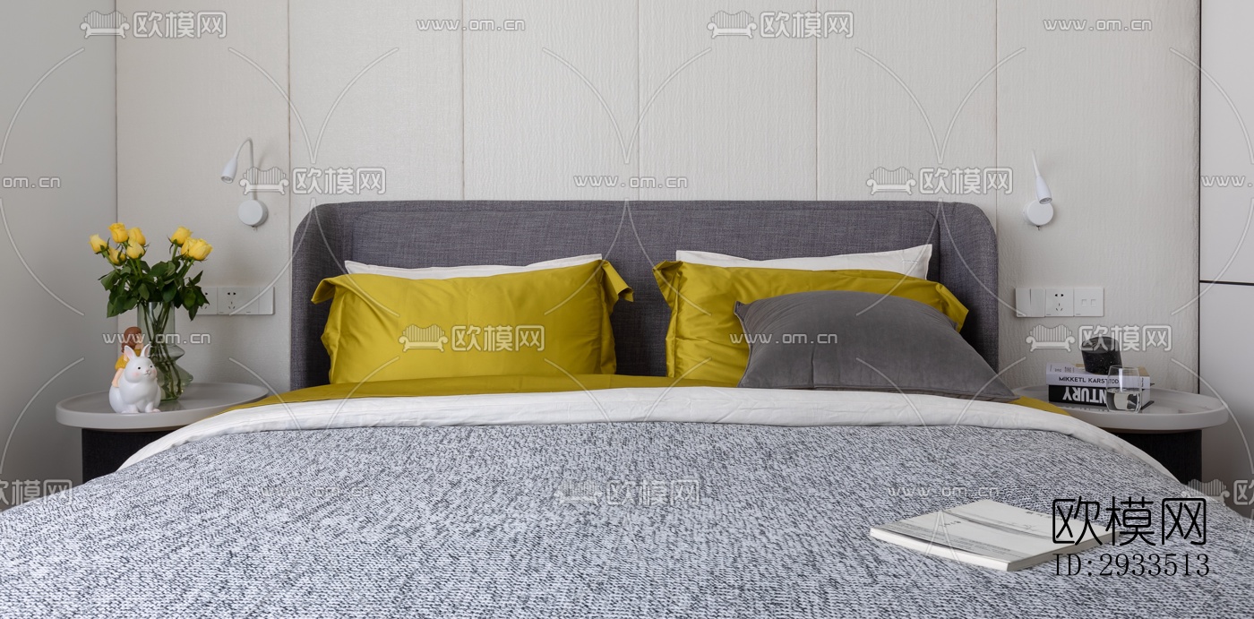 北欧公寓效果图下载（渲染图10）