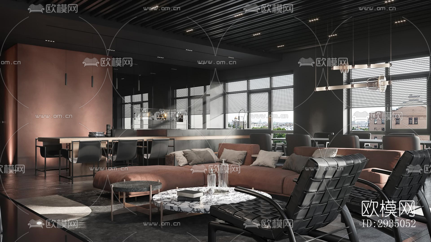 高级灰平层效果图下载（渲染图12）