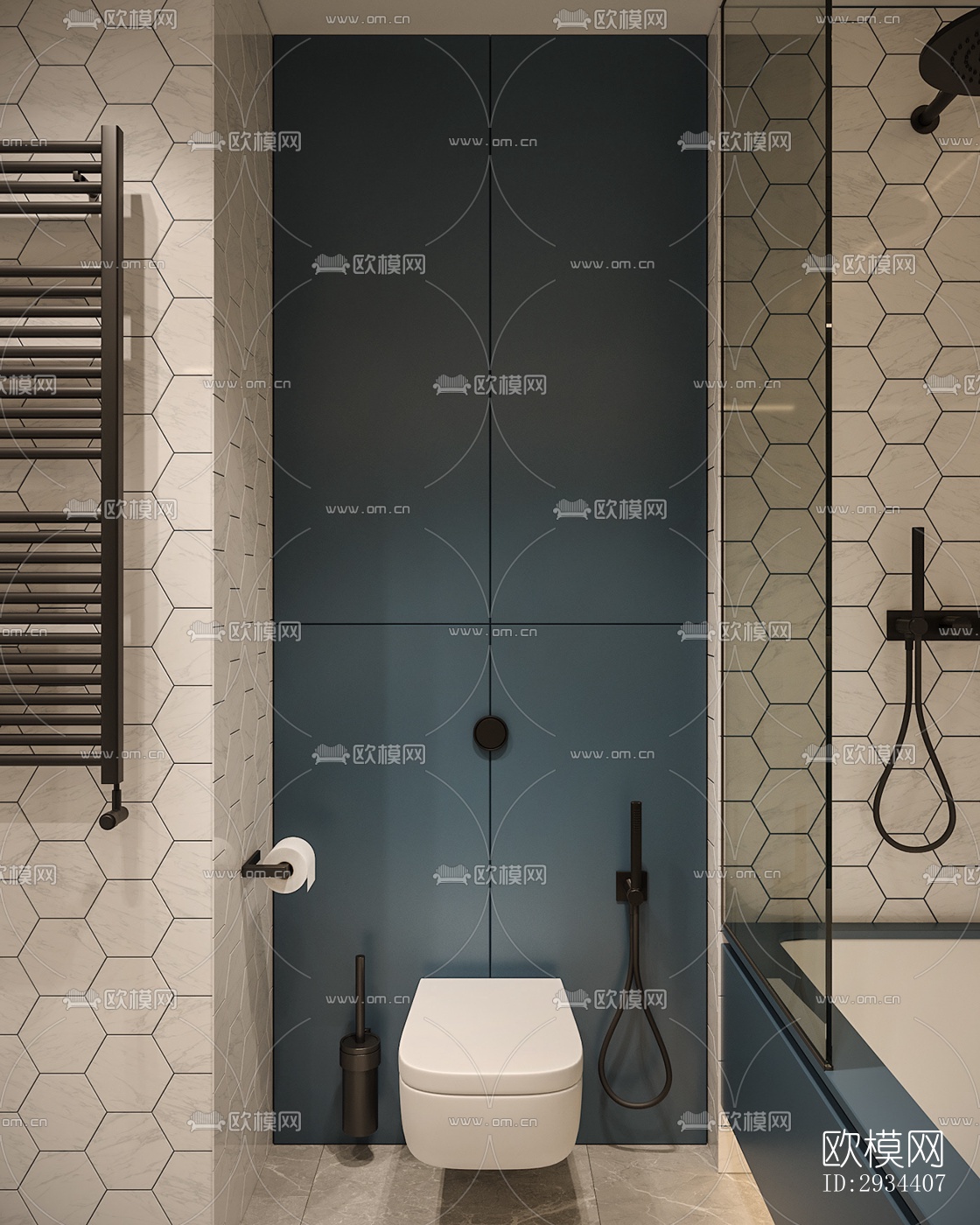 北欧平层效果图下载（渲染图14）