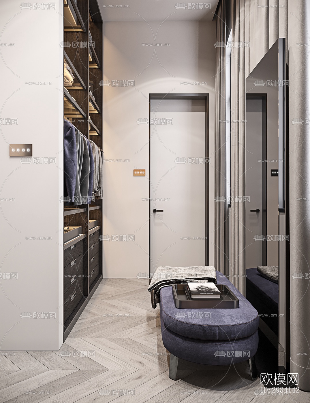 现代别墅效果图下载（渲染图10）