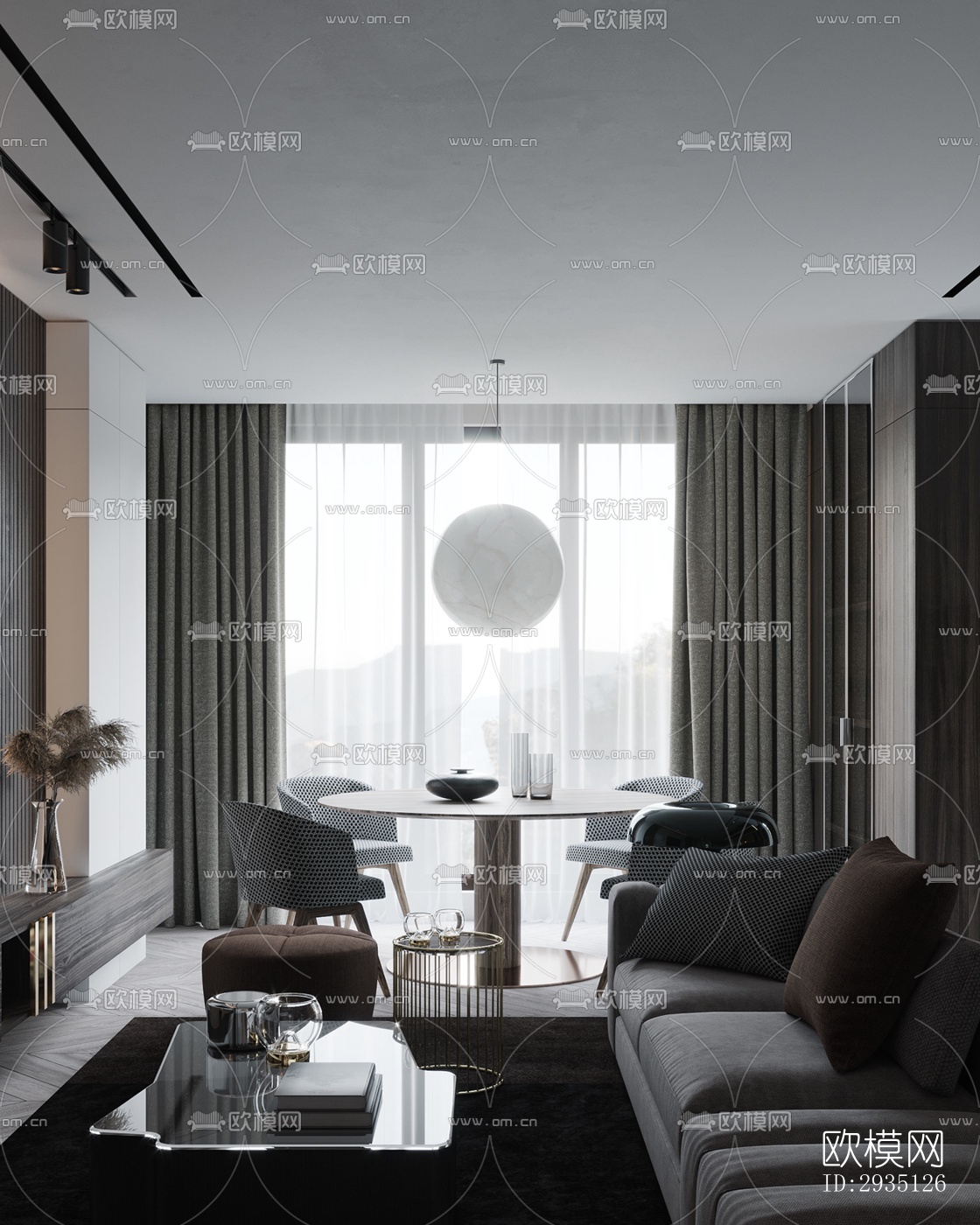 高级灰平层效果图下载（渲染图13）