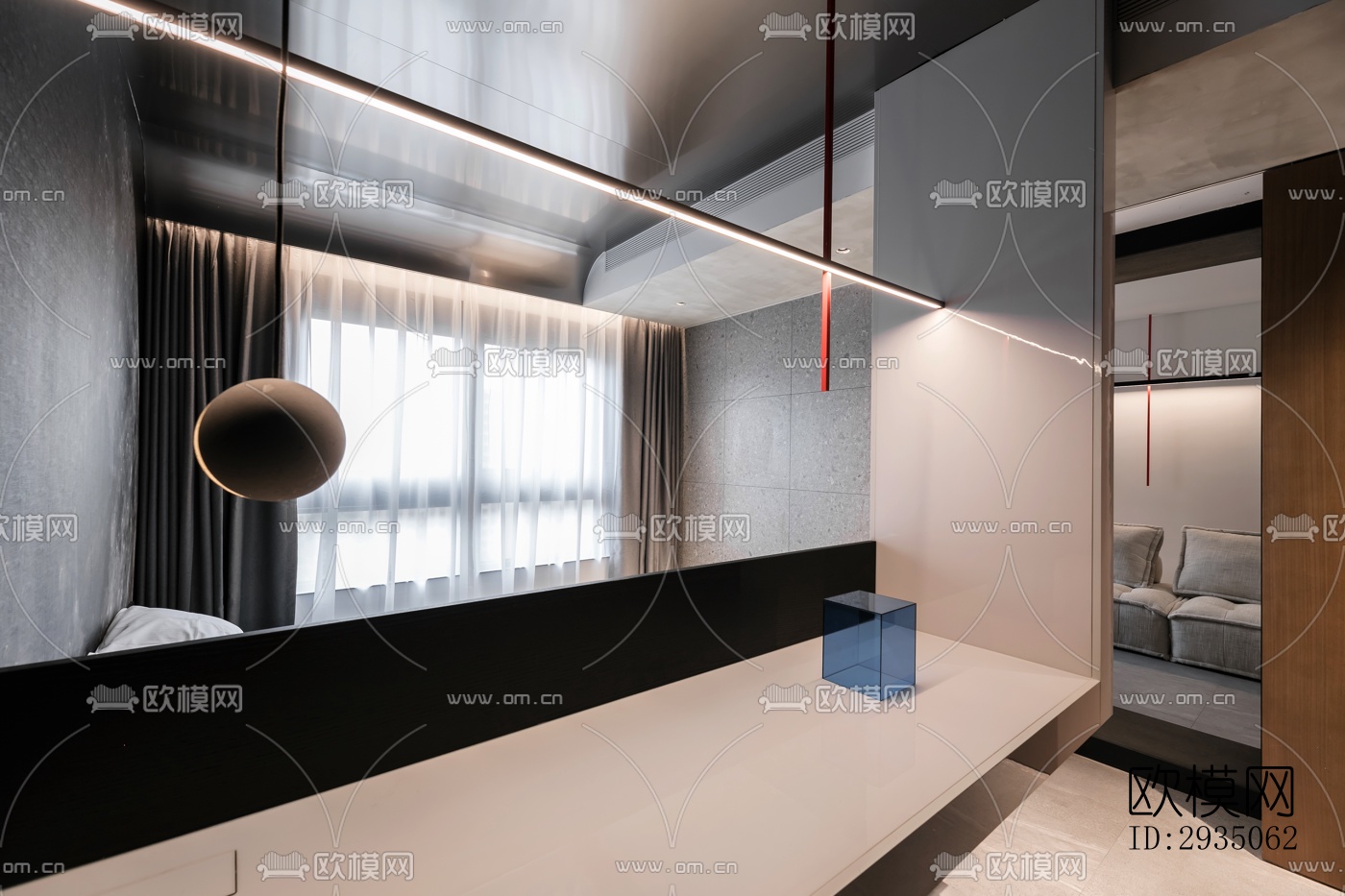 高级灰平层效果图下载（渲染图10）