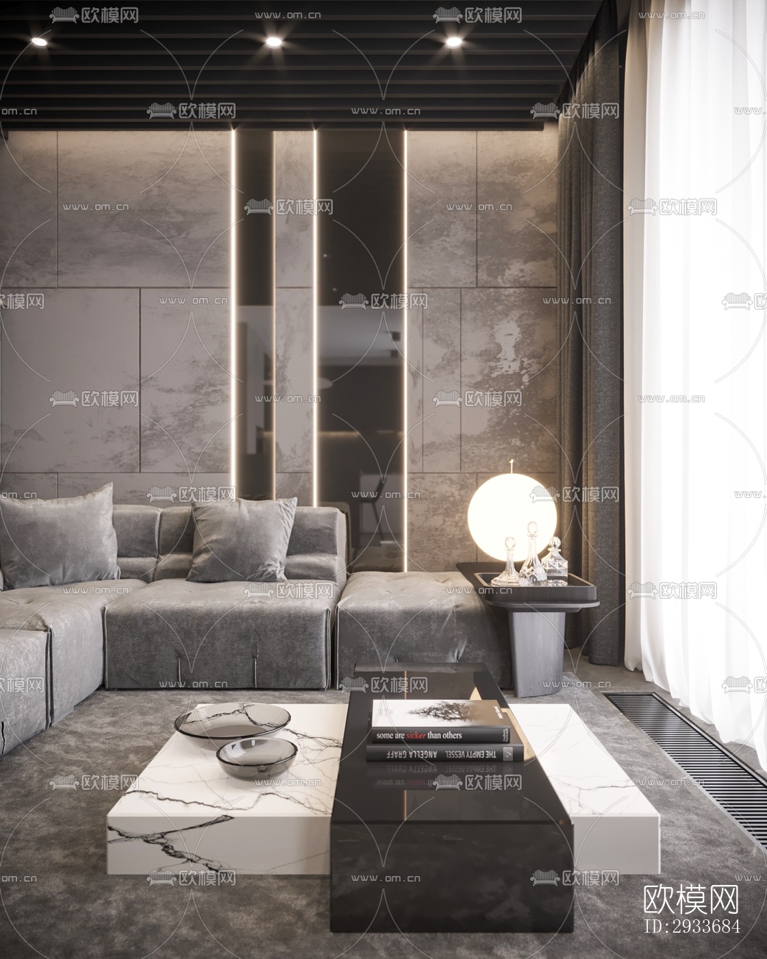 工业风公寓效果图下载（渲染图16）