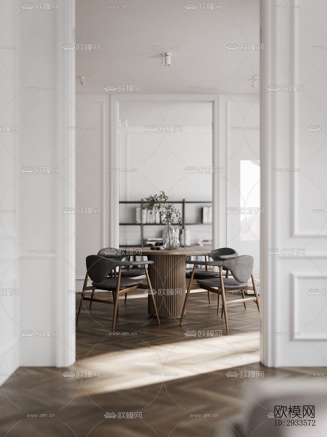 北欧公寓效果图下载（渲染图11）