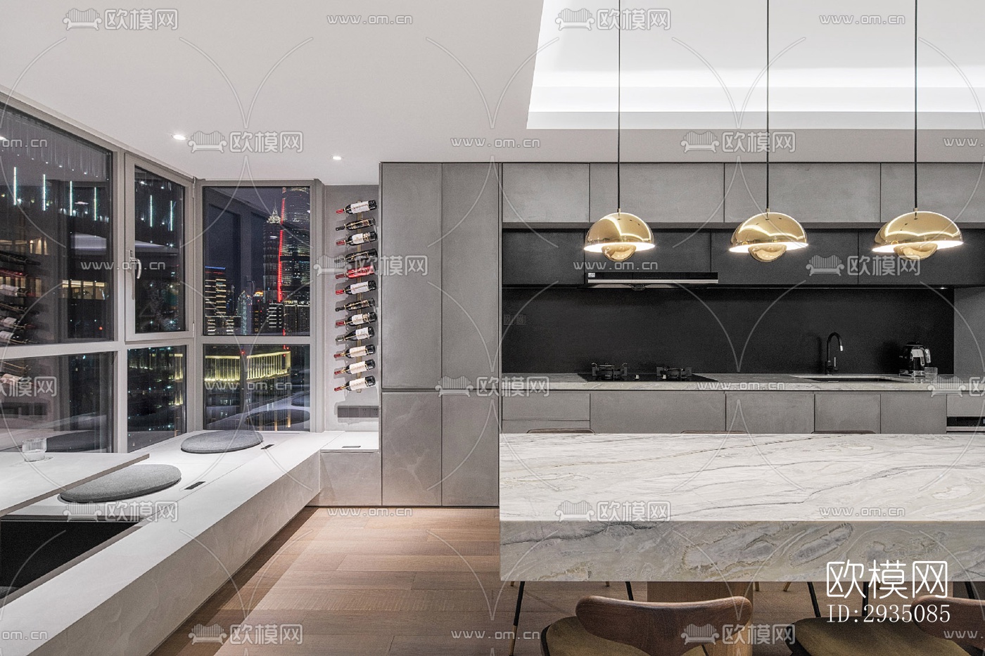 高级灰平层效果图下载（渲染图8）