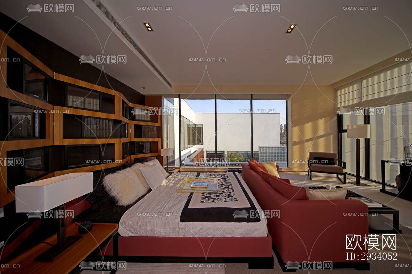 现代别墅效果图下载（渲染图10）