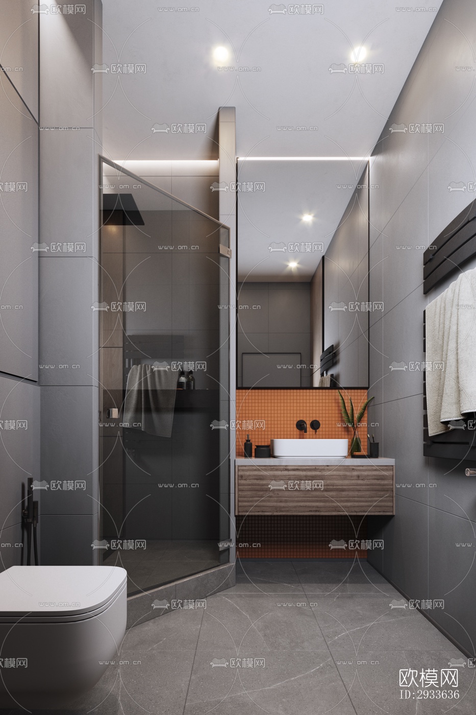 北欧公寓效果图下载（渲染图7）