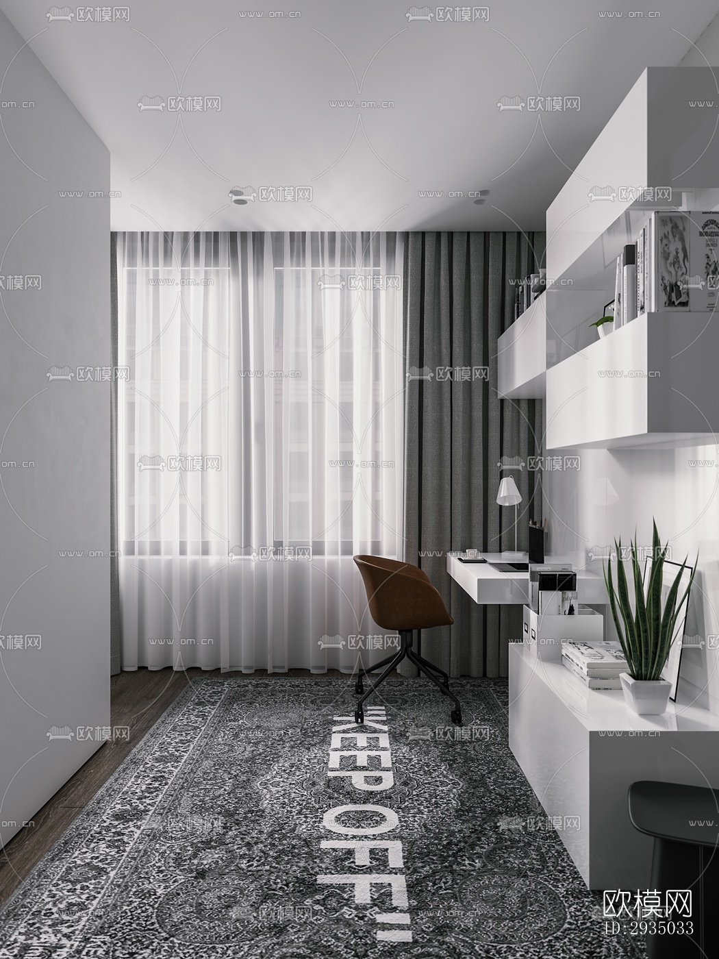 高级灰平层效果图下载（渲染图11）