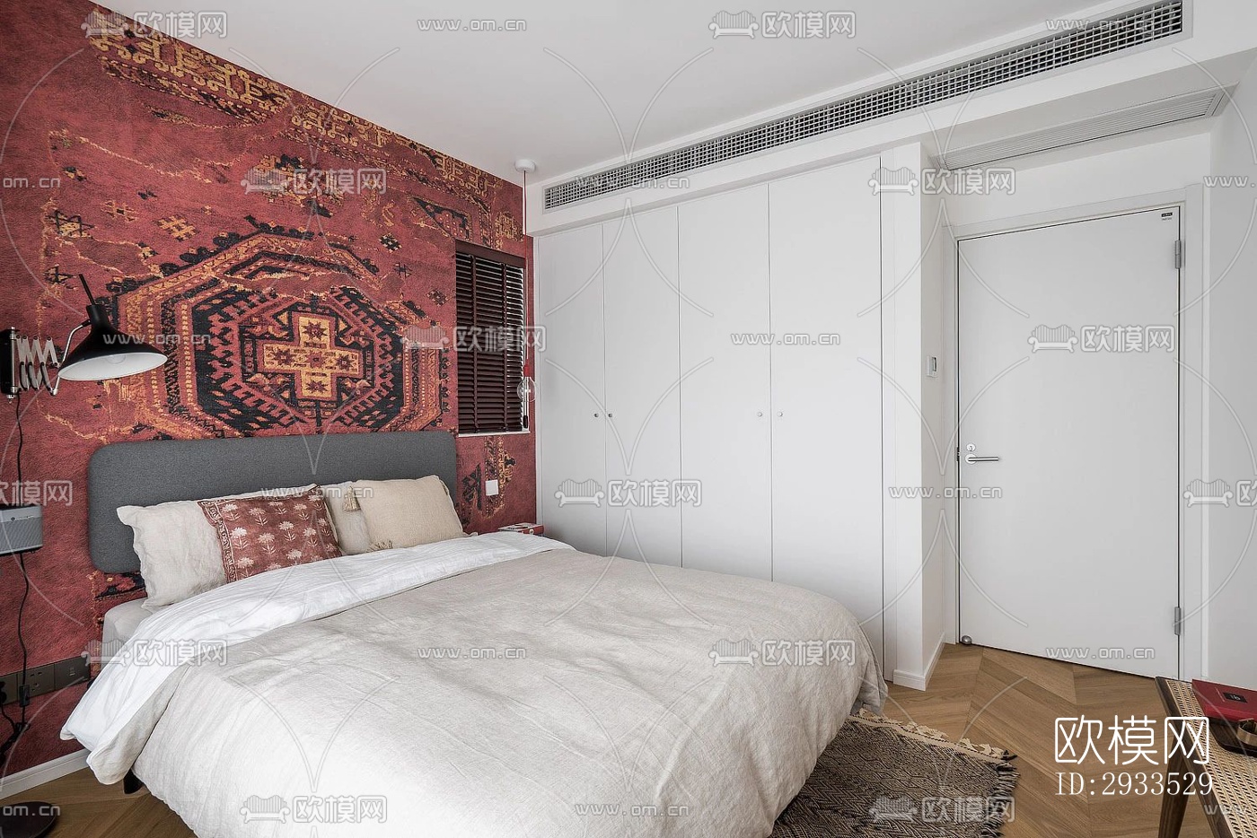 北欧公寓效果图下载（渲染图1）