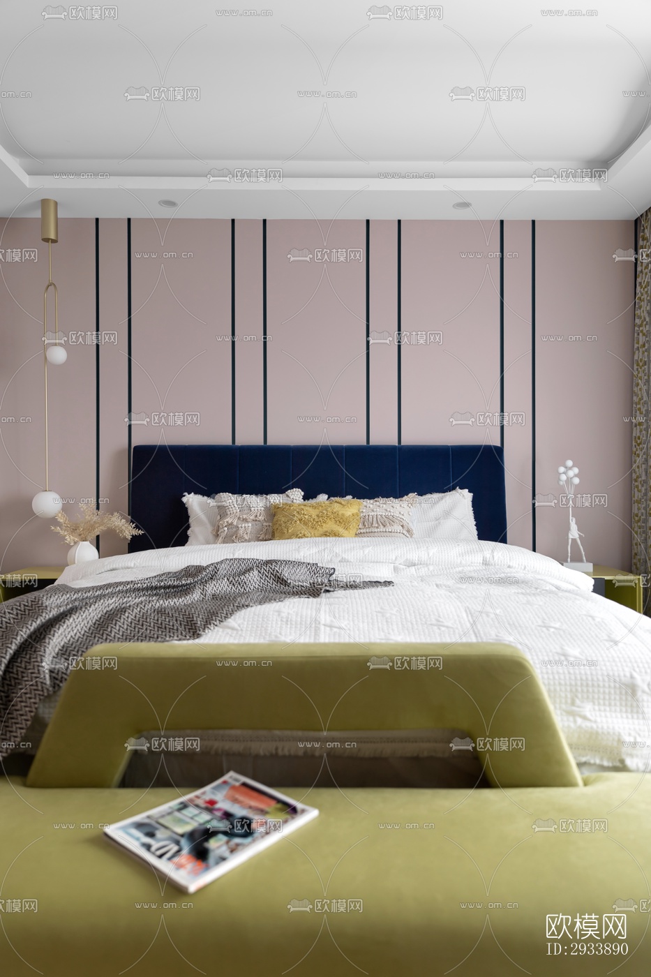 后现代别墅效果图下载（渲染图13）