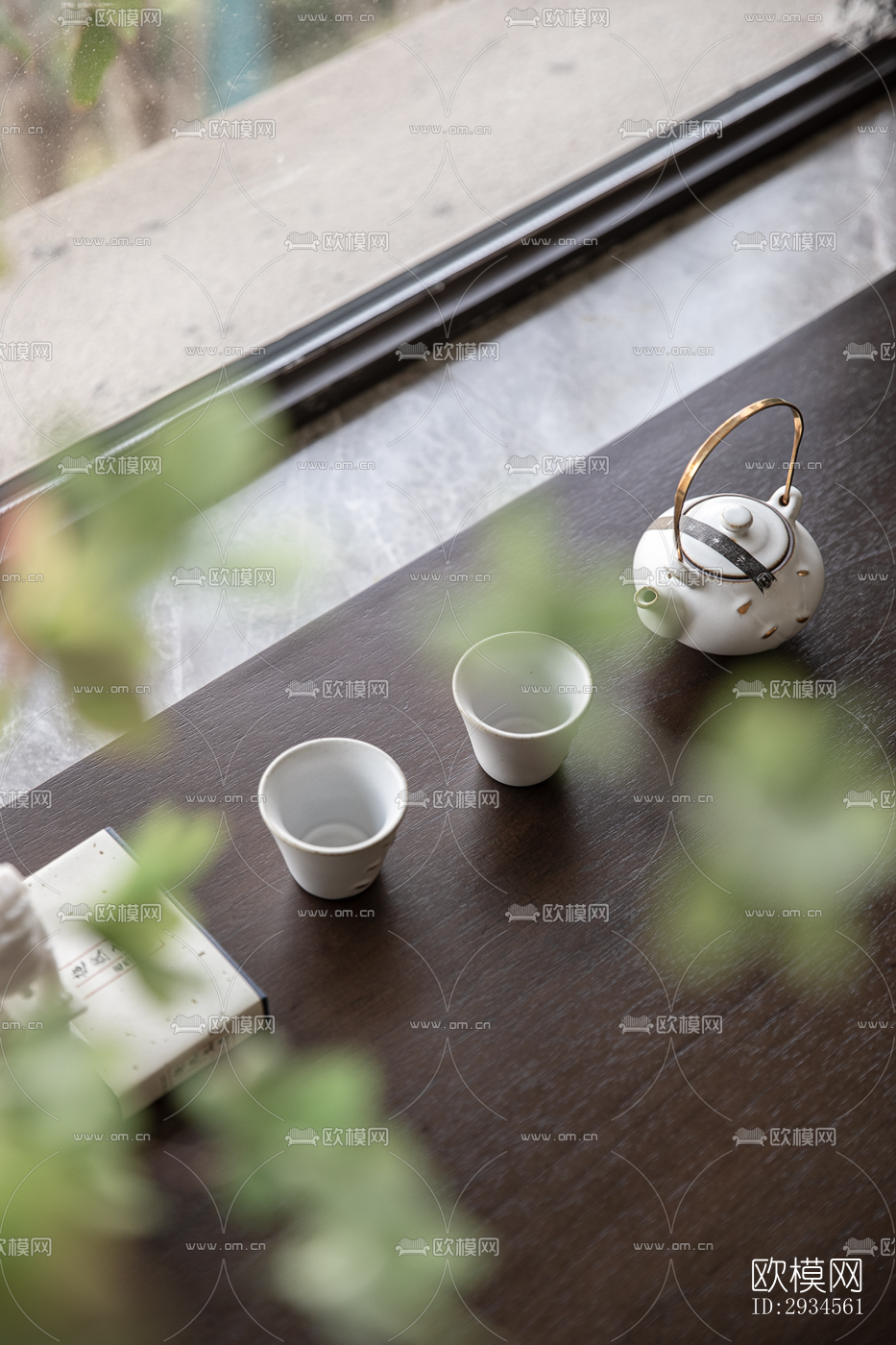 新中式平层效果图下载（渲染图18）