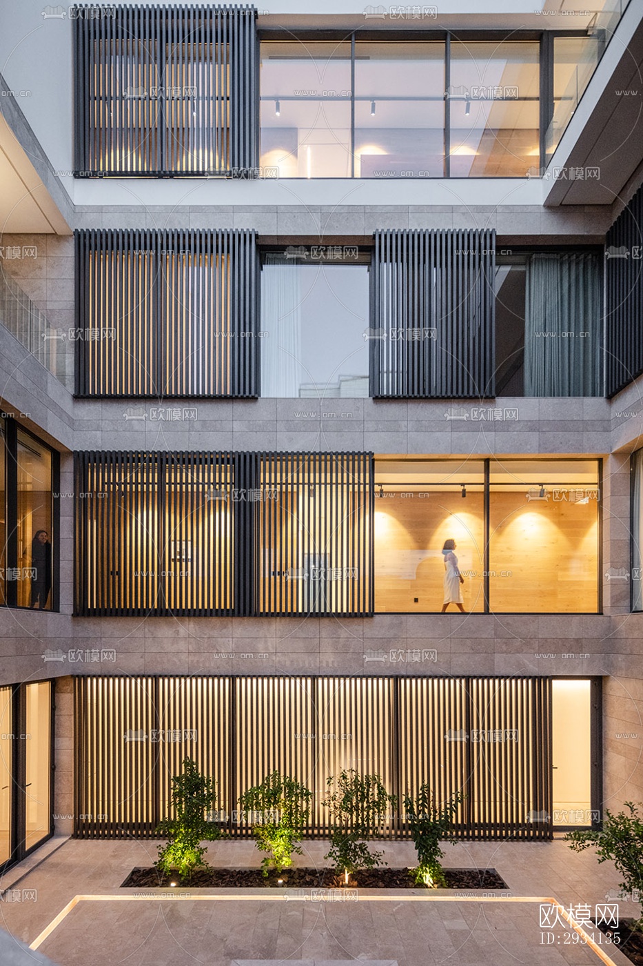 现代别墅效果图下载（渲染图13）