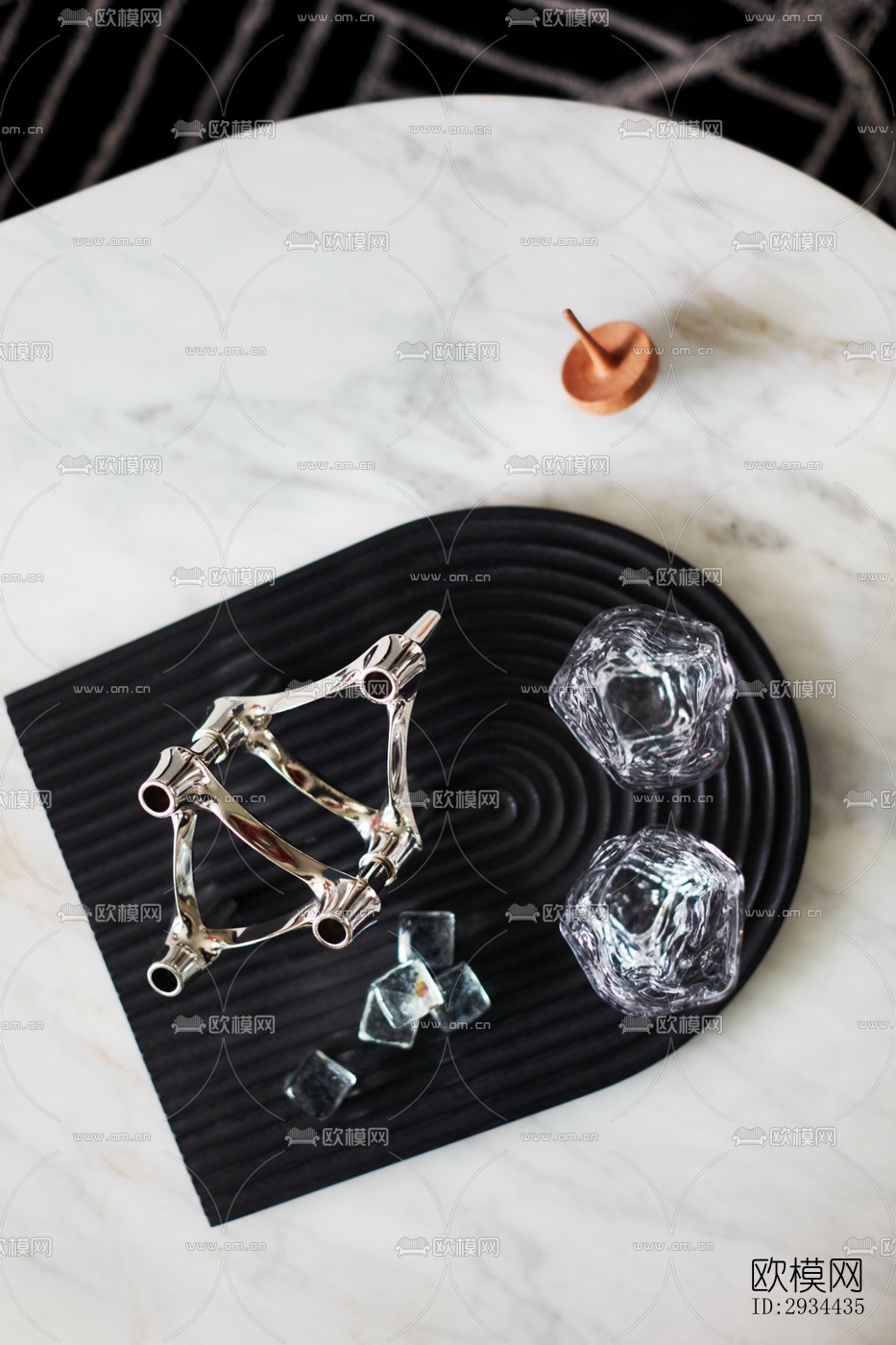 后现代平层效果图下载（渲染图19）