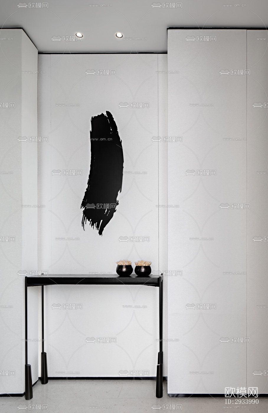 新中式别墅效果图下载（渲染图14）