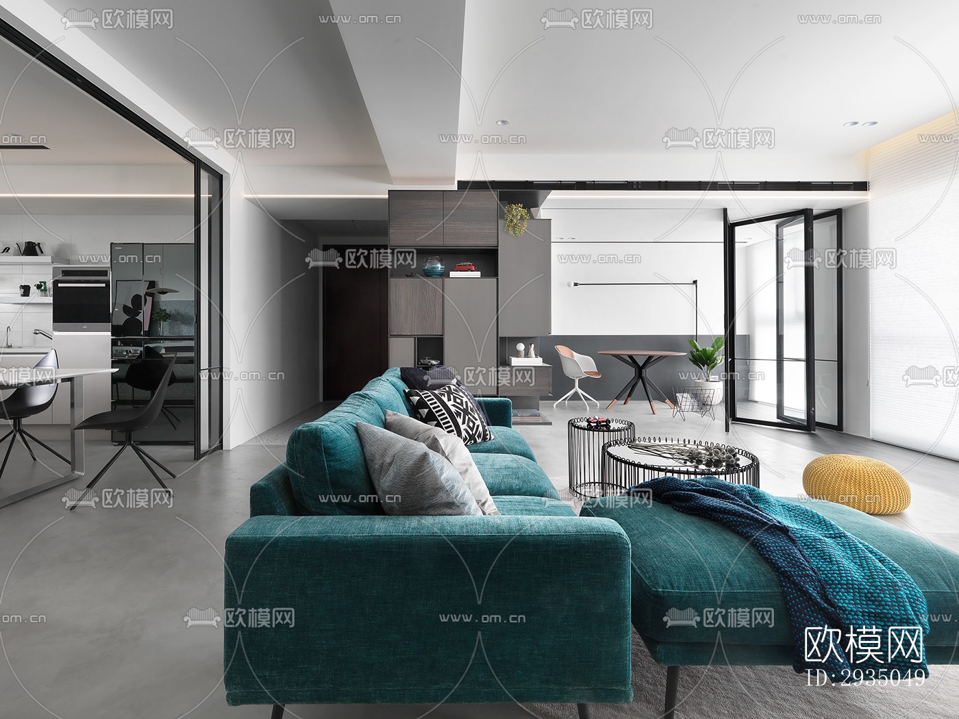 高级灰平层效果图下载（渲染图6）