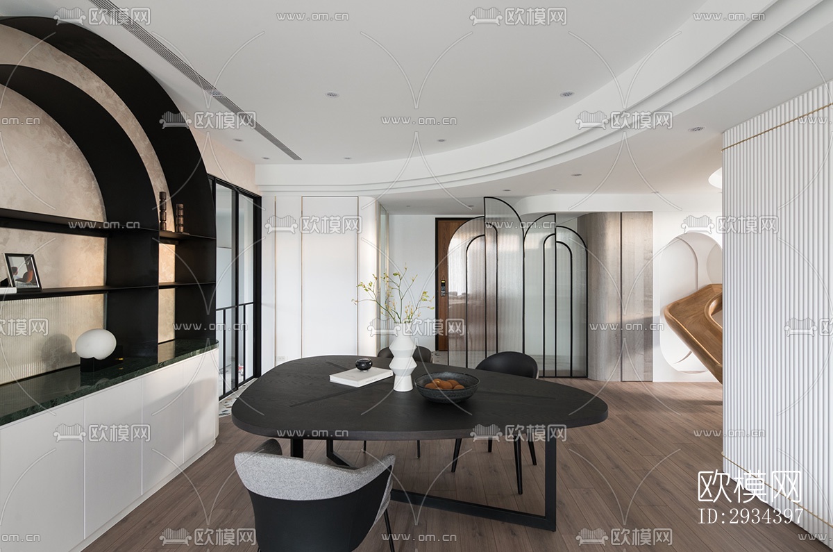 北欧平层效果图下载（渲染图17）