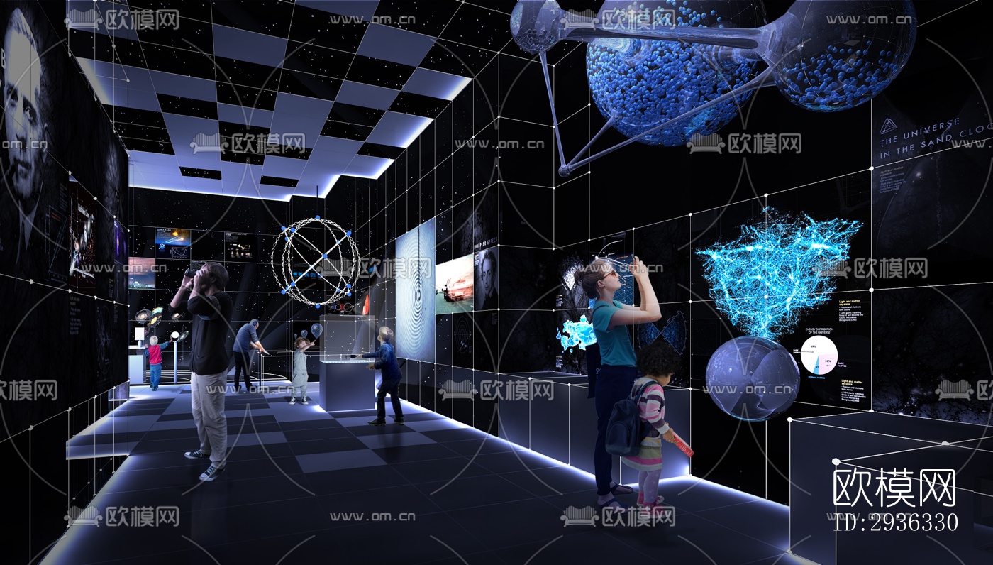 现代美术博物馆效果图下载（渲染图1）