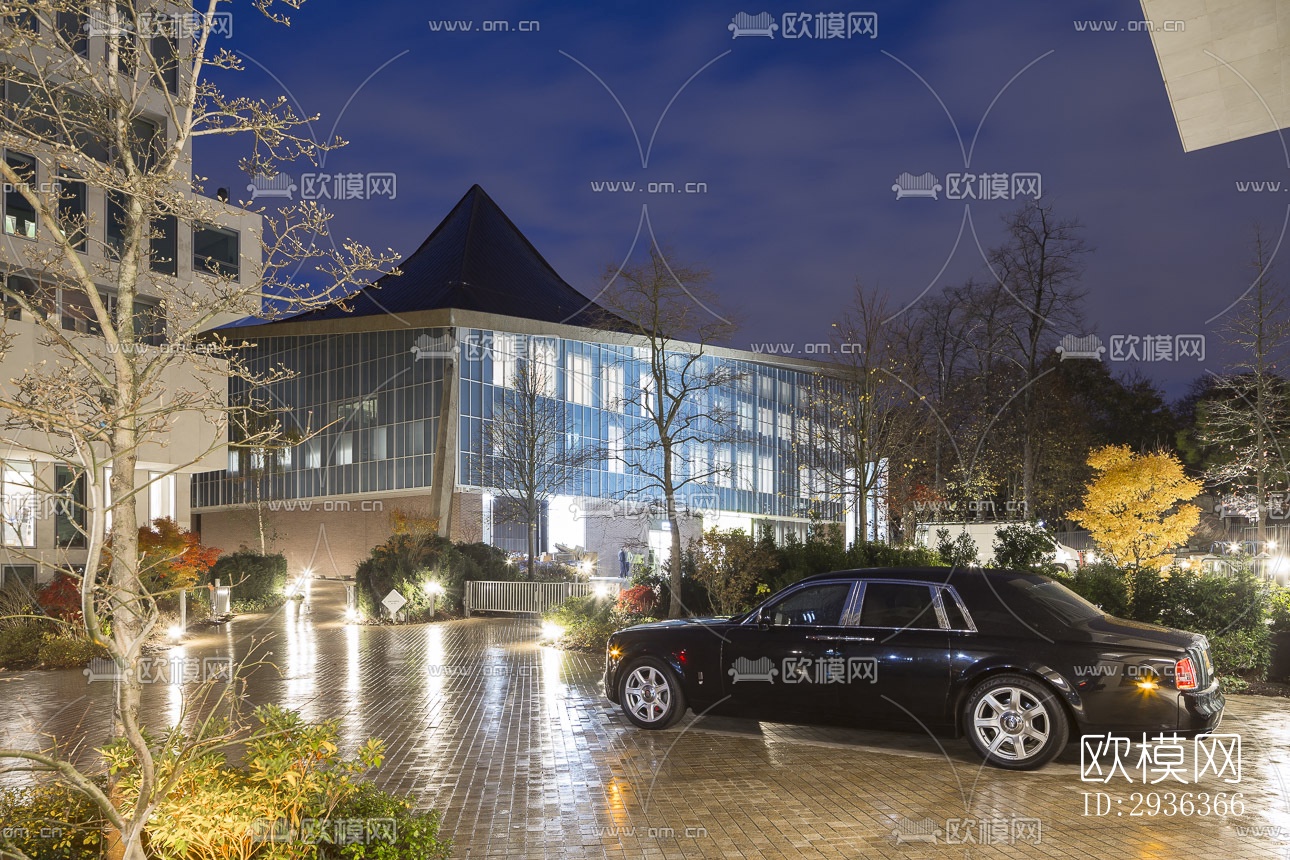 现代美术博物馆效果图下载（渲染图3）